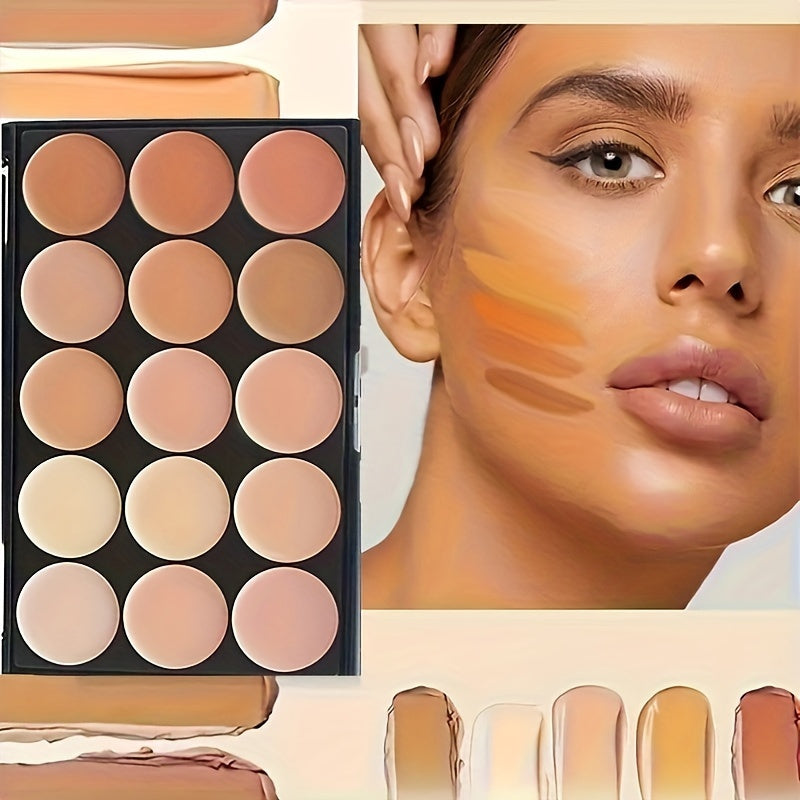 {2pcs} Professional Concealer Set with Brush