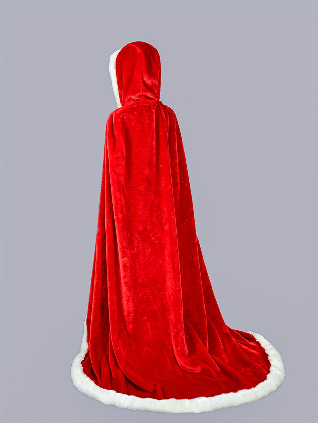 Plush Hooded Cape