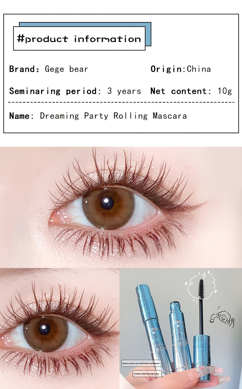 Long-Lasting Waterproof & Smudge-Proof Mascara