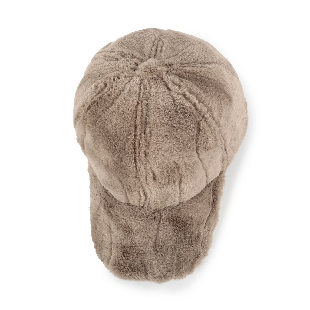 Faux Wool Velvet Hat