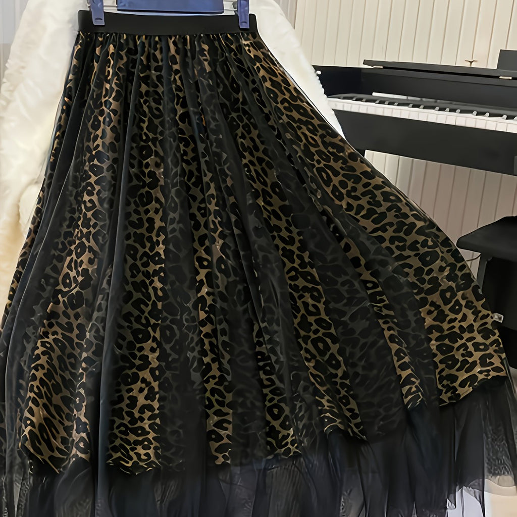 Leopard Skirt