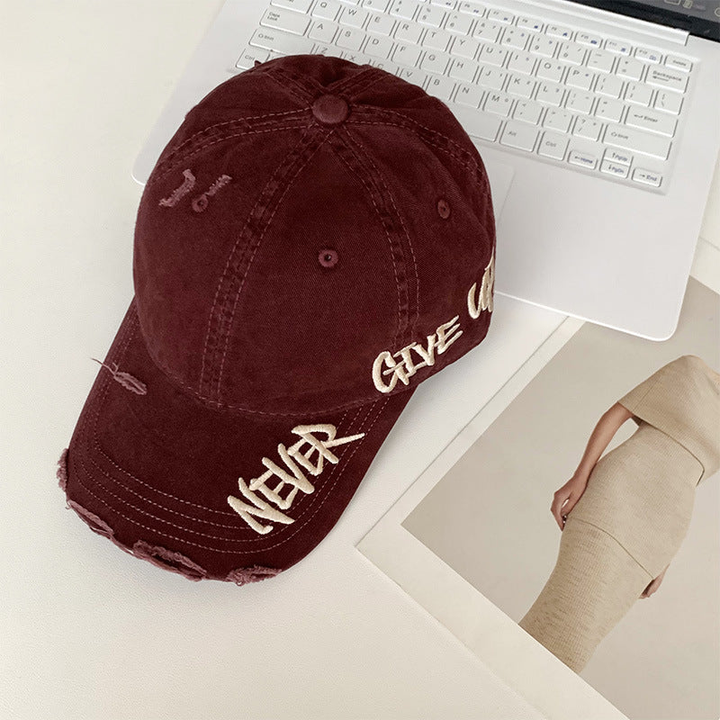 Distressed Baseball Cap