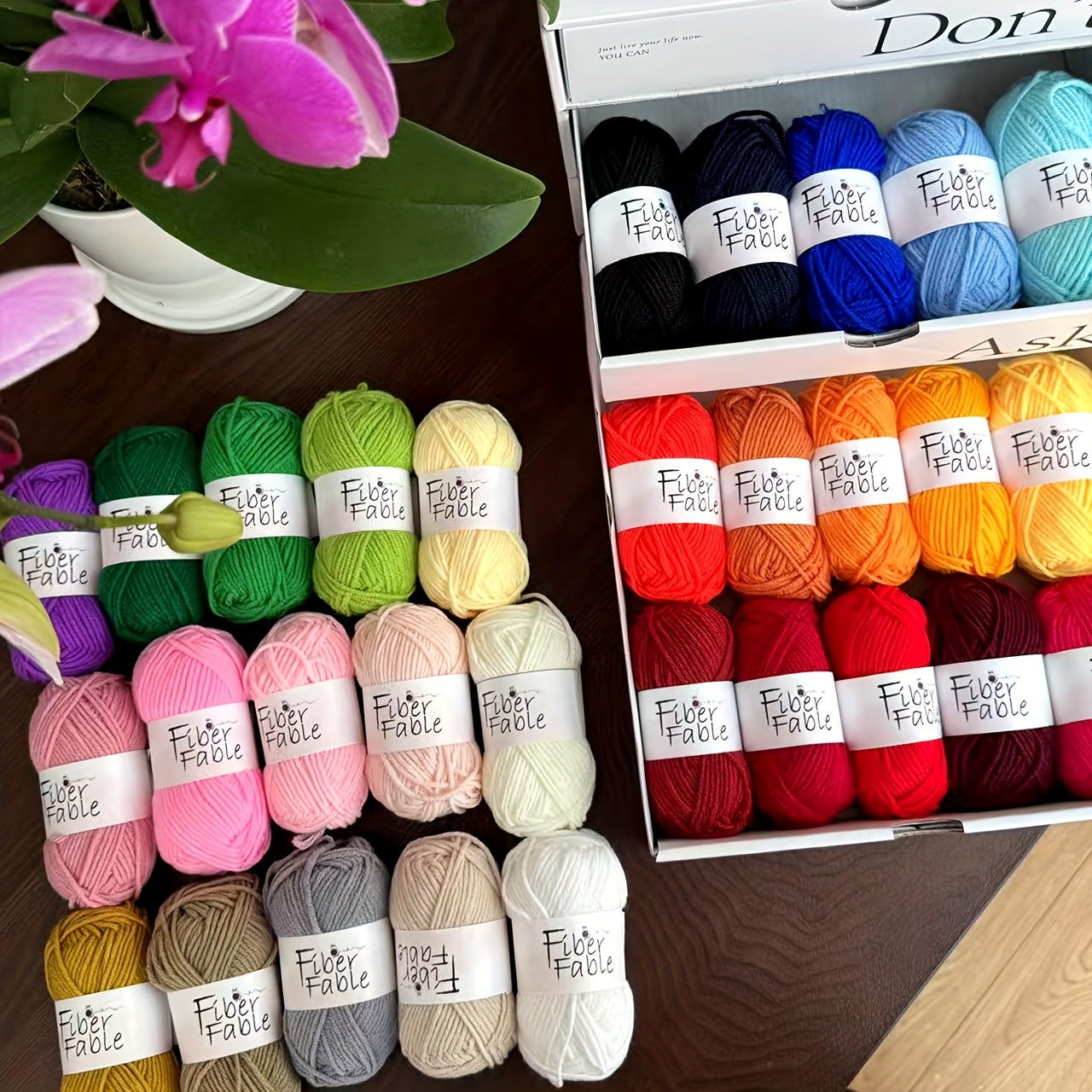 30/60pcs, Milk Yarn