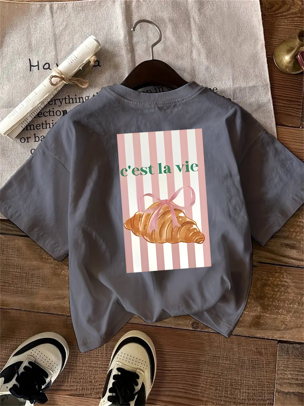 Casual Short Sleeve Crew Neck T-Shirt