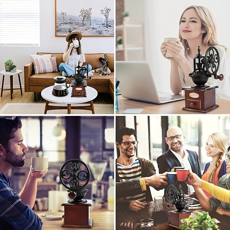 Hand-Cranked Coffee Grinder