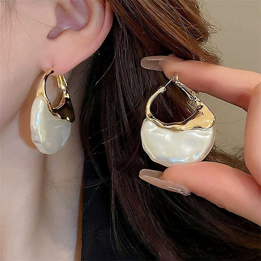 High-end Temperament Irregular Earrings