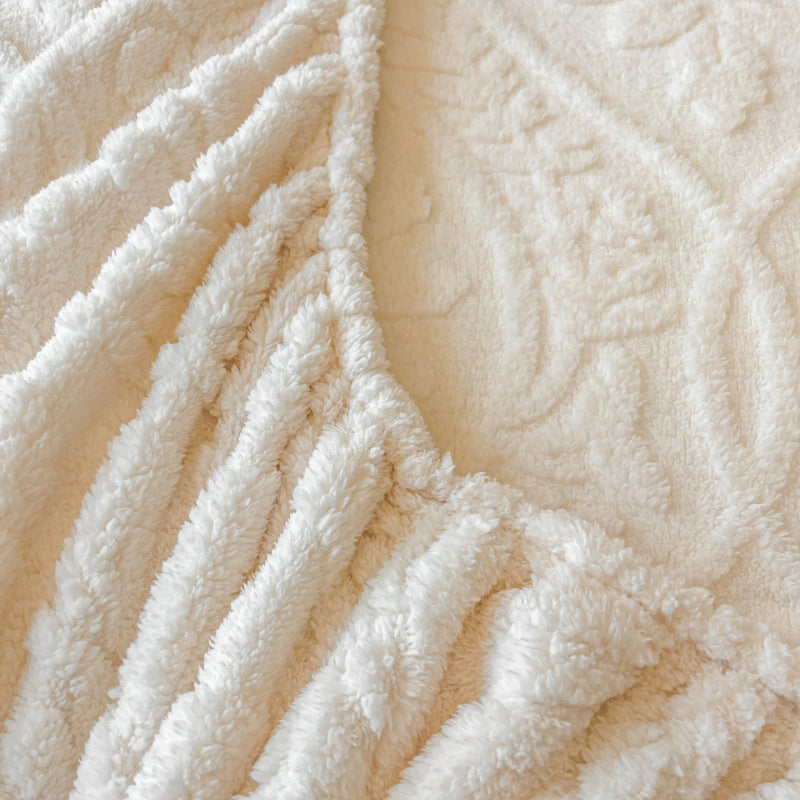 Jacquard Velvet Fitted Sheet