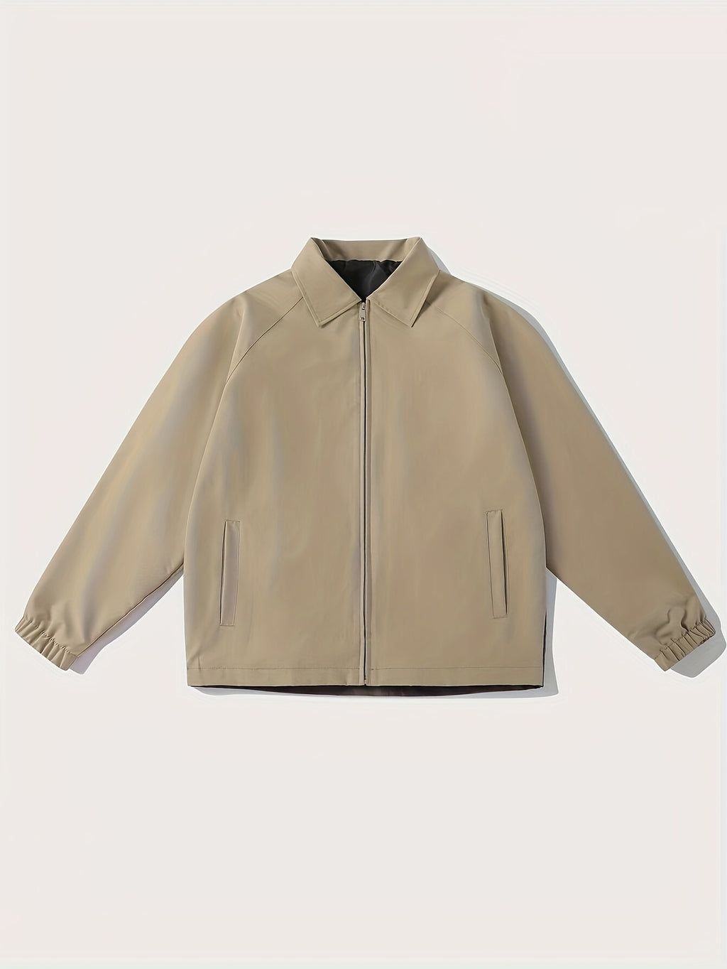 Zip-Up Rose Print Jacket