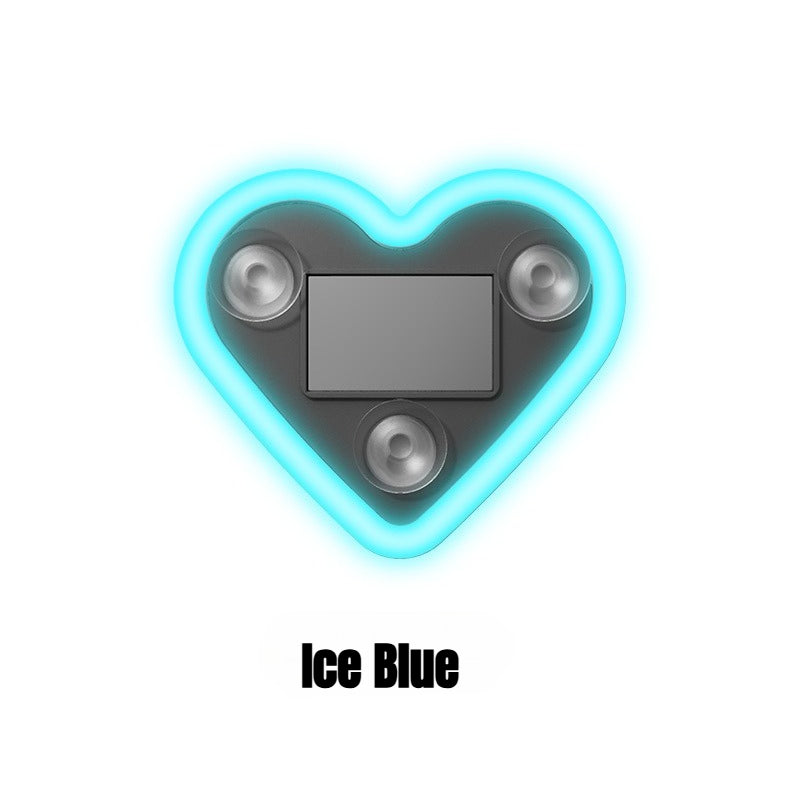 {2pcs} Car Interior Neon Heart Lights