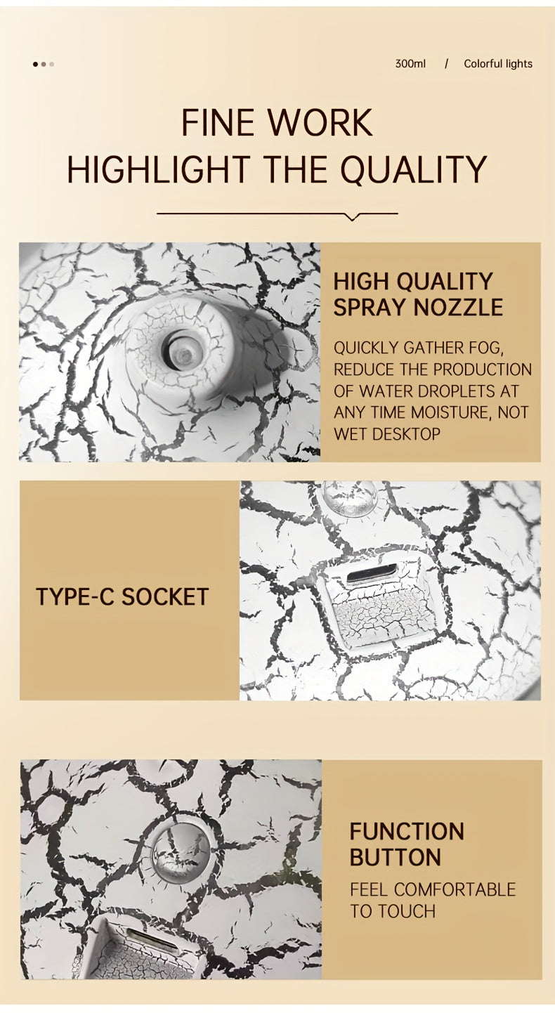 Crystal Lamp USB Humidifier