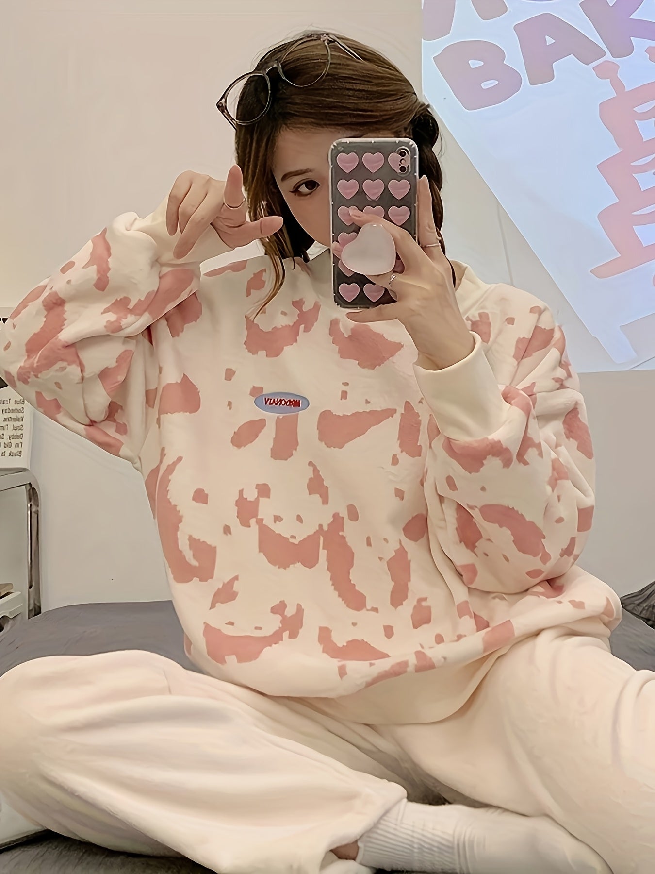 Coral Fleece Pajama Set