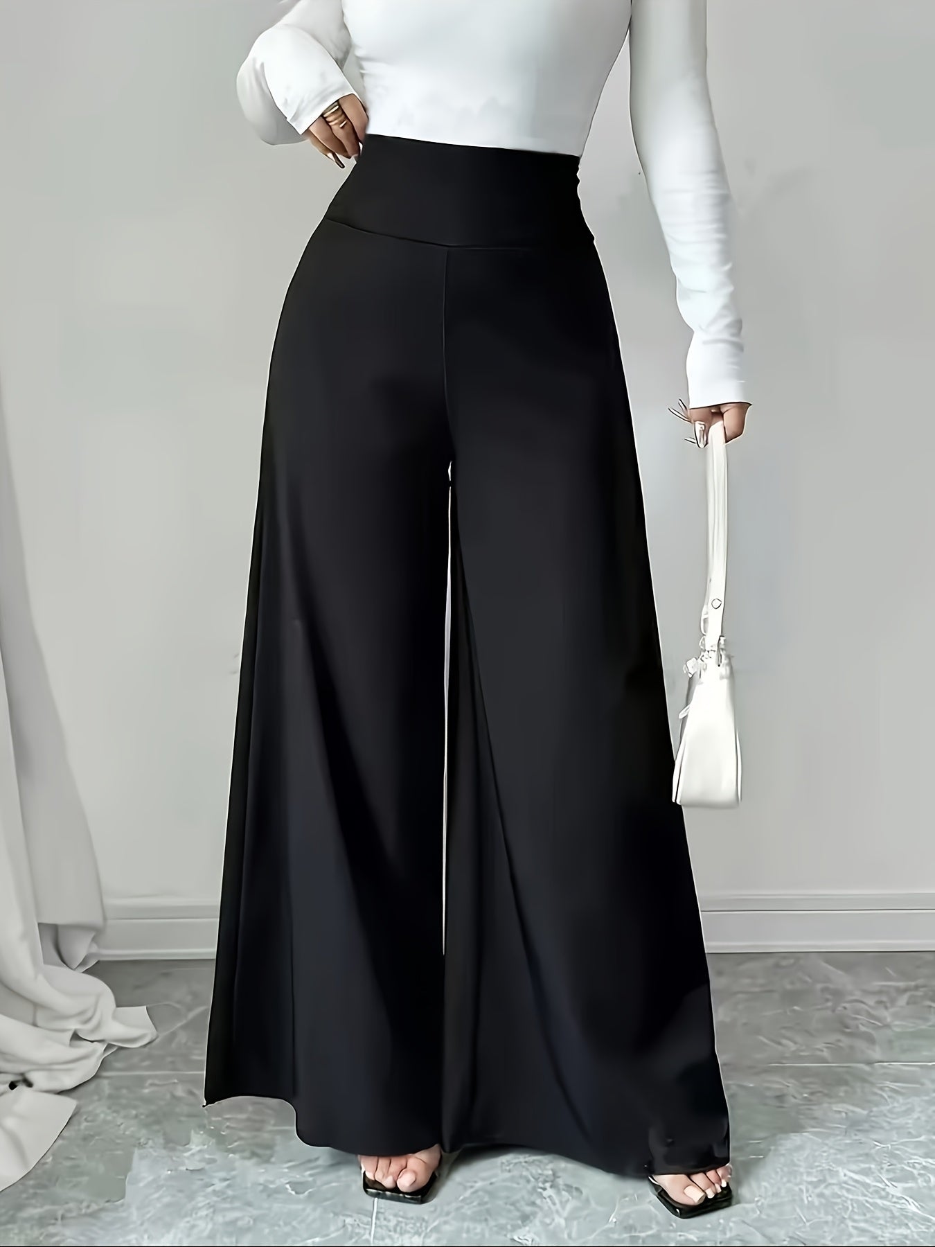 Elegant Wide-Leg Trousers