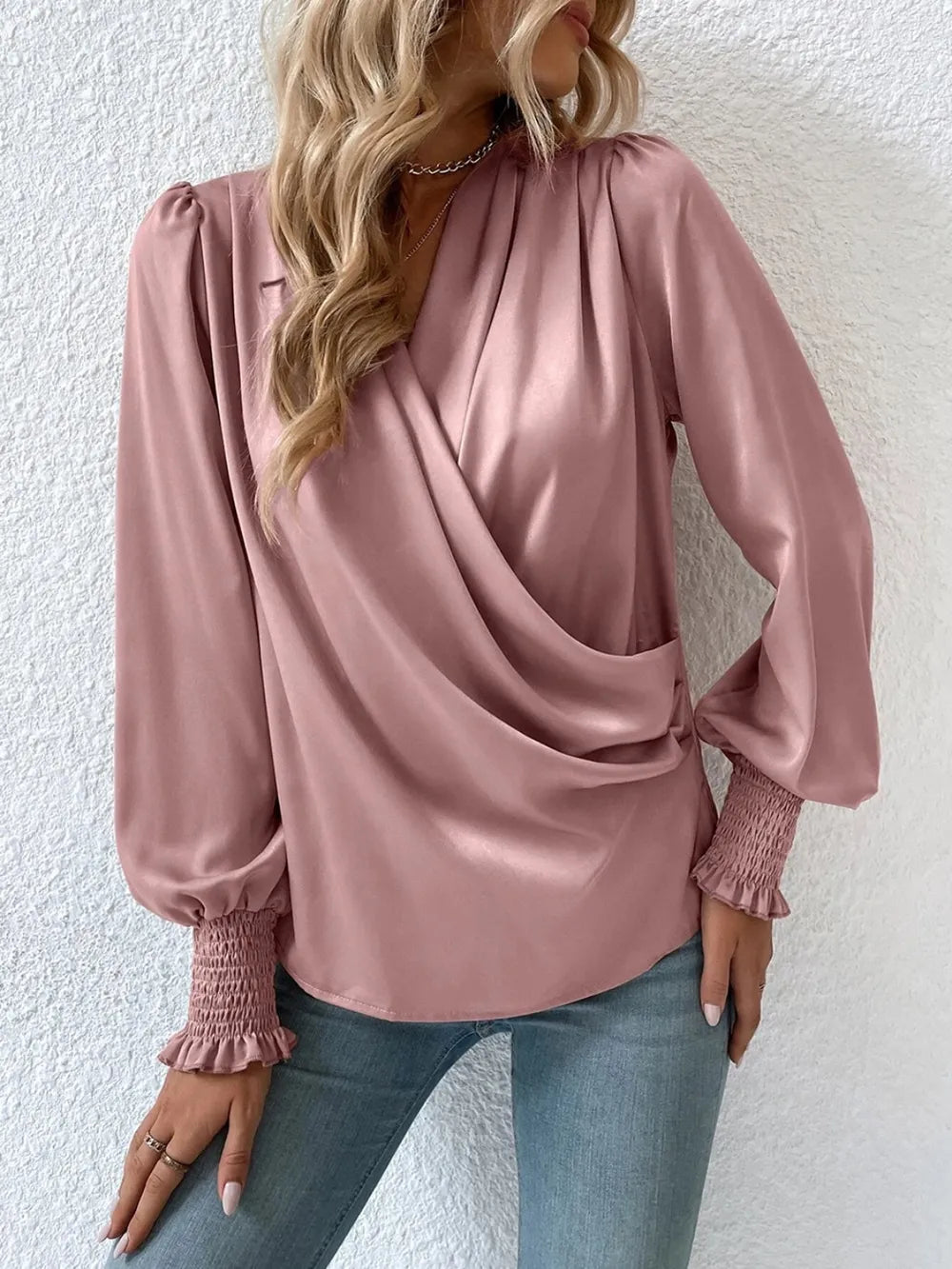 Susie's Lantern Sleeve Blouse