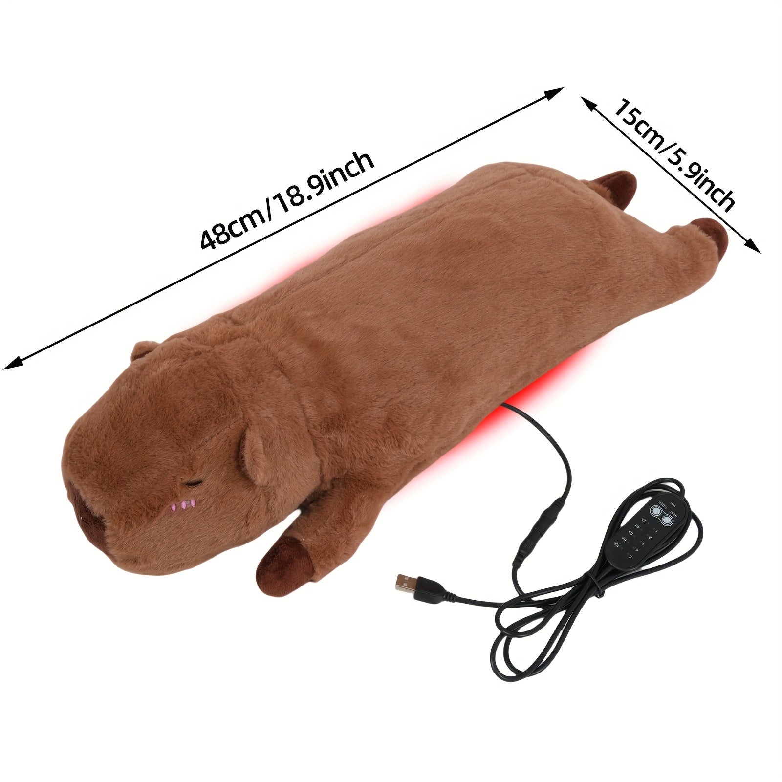 Capybara Heating Plush