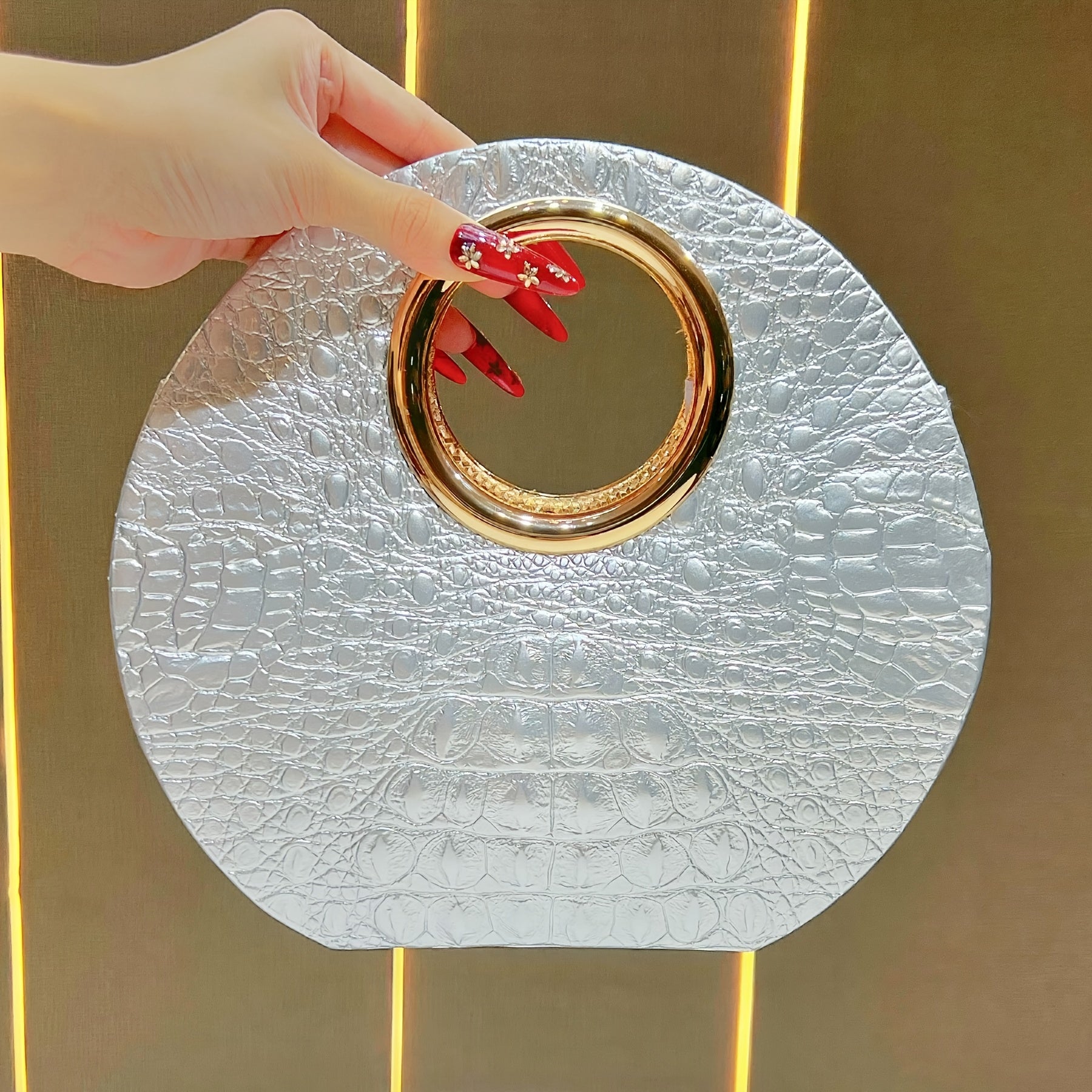 Luxury Rhinestone Clutch Bag