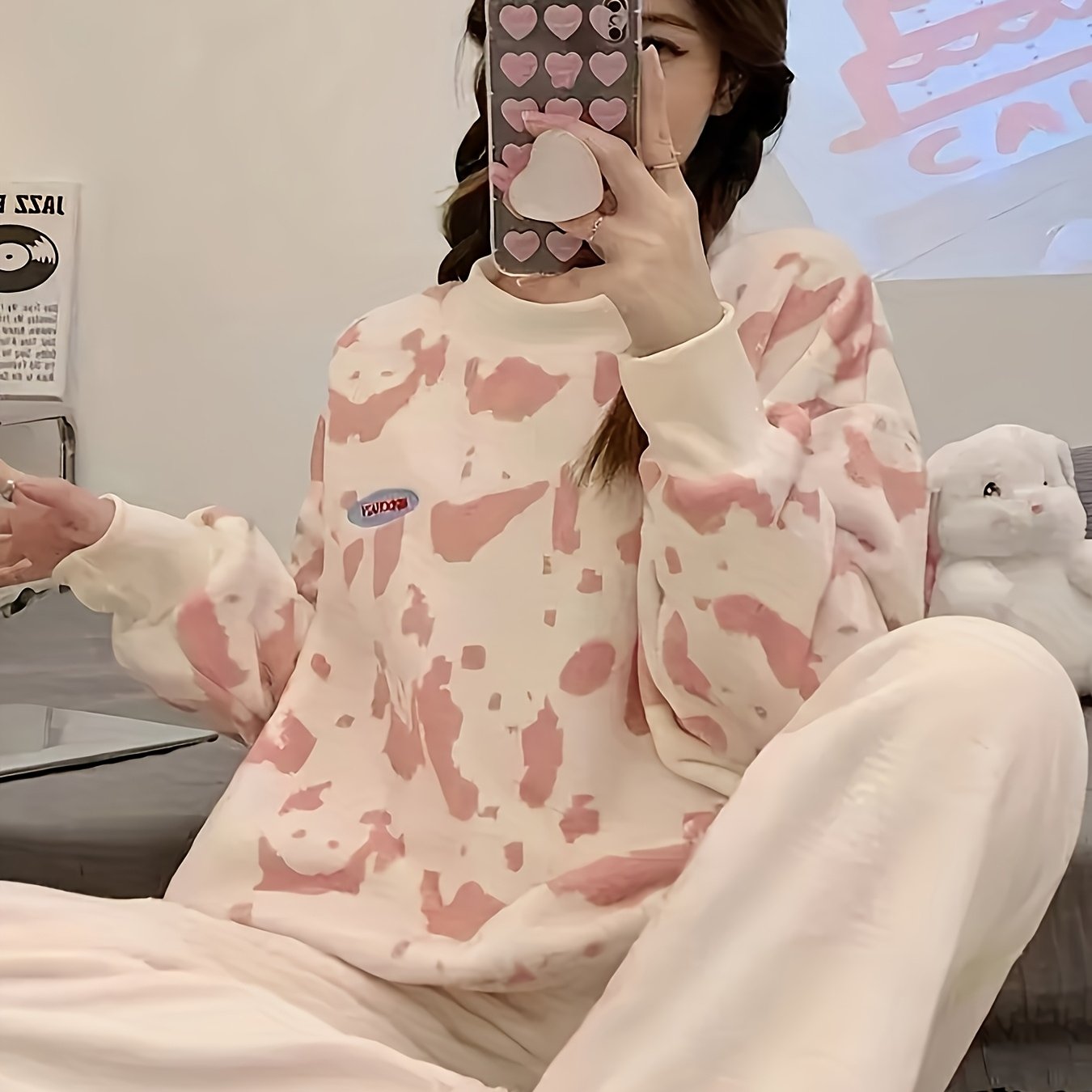 Coral Fleece Pajama Set