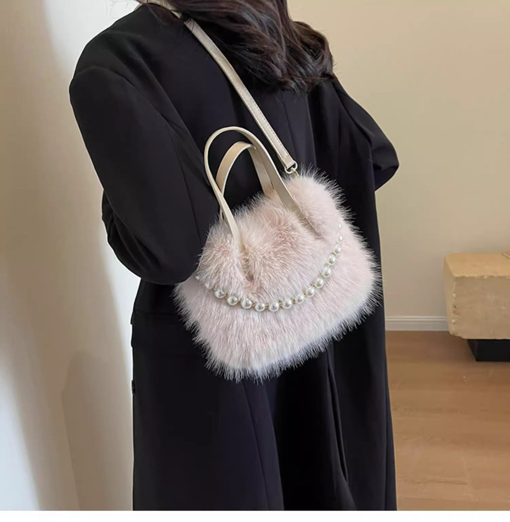 Plush Crossbody Bag
