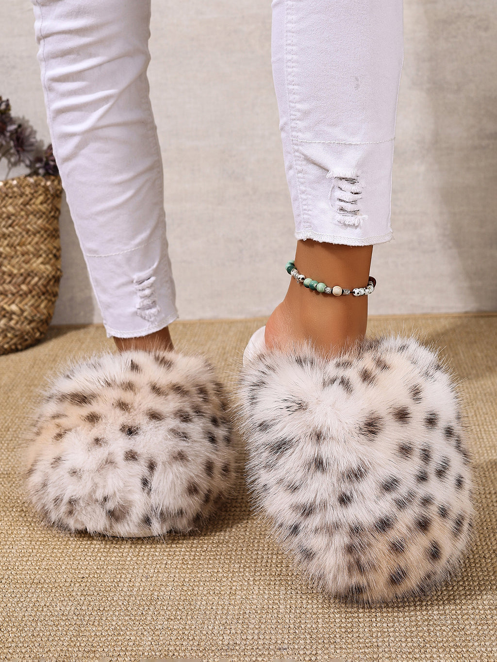 Cozy Leopard Slippers