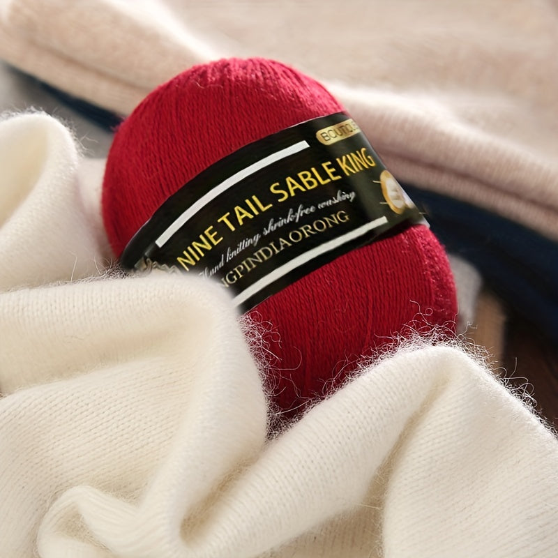 8rolls/pack Wool 10.00%, Cashmere 90.00% Yarn