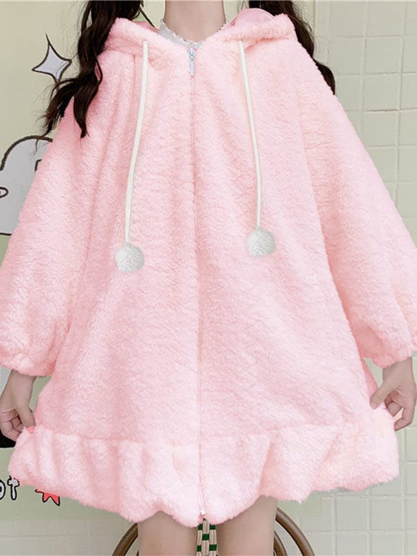 Bunny Ear Hoodie Jacket