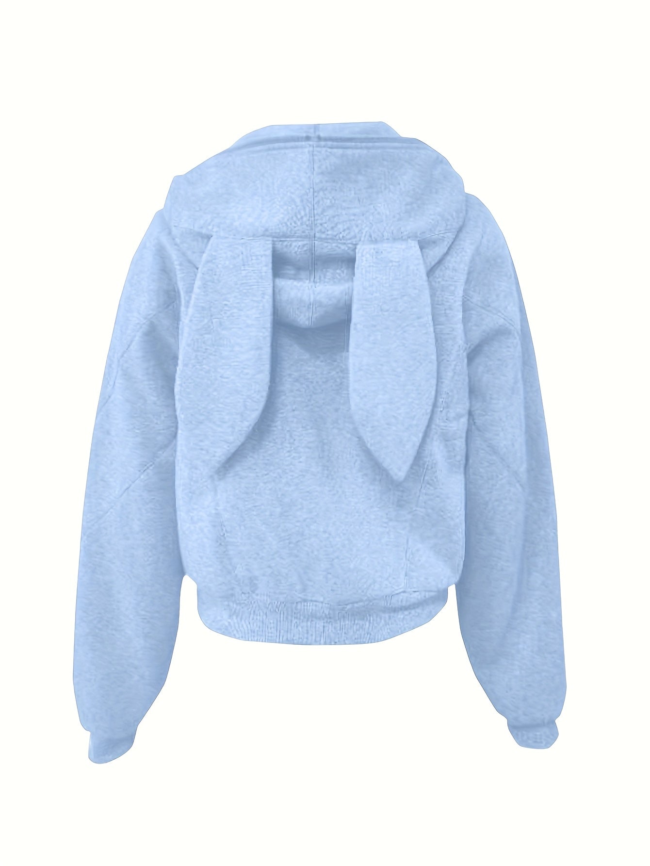 Women'S Light Hoodie with Rabbit Ears - Cozy Casual Pullover Sweatshirt, All-Season Everyday & Formal Outfits, Soft Hooded Sweater for Women, Sweater Hoodie For Women, Hoodies For Women