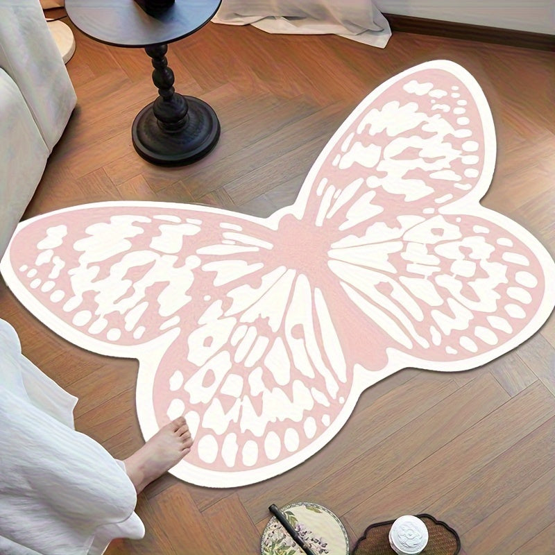 Pink Butterfly Mat