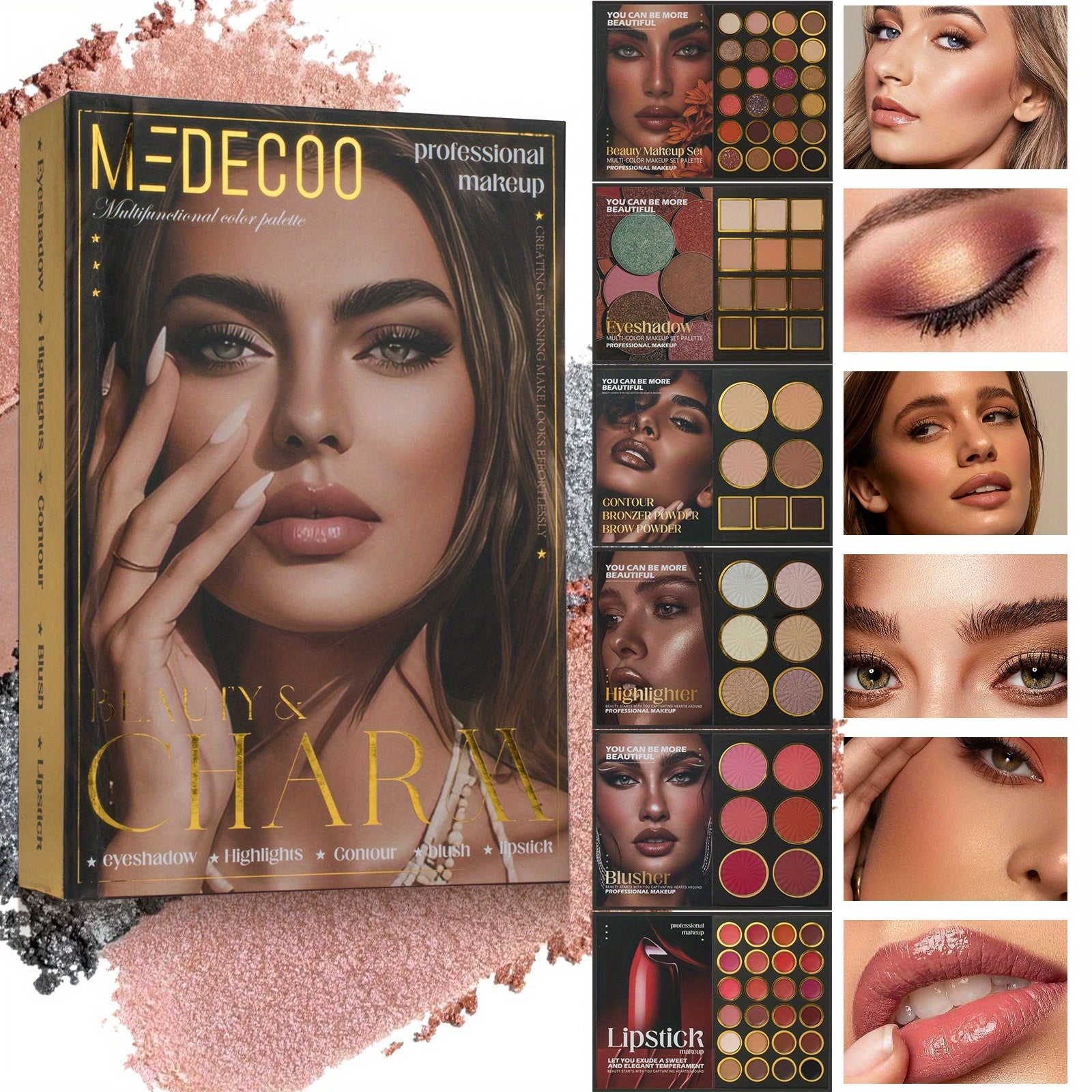 This Multi - Functional Book - Style Makeup Palette