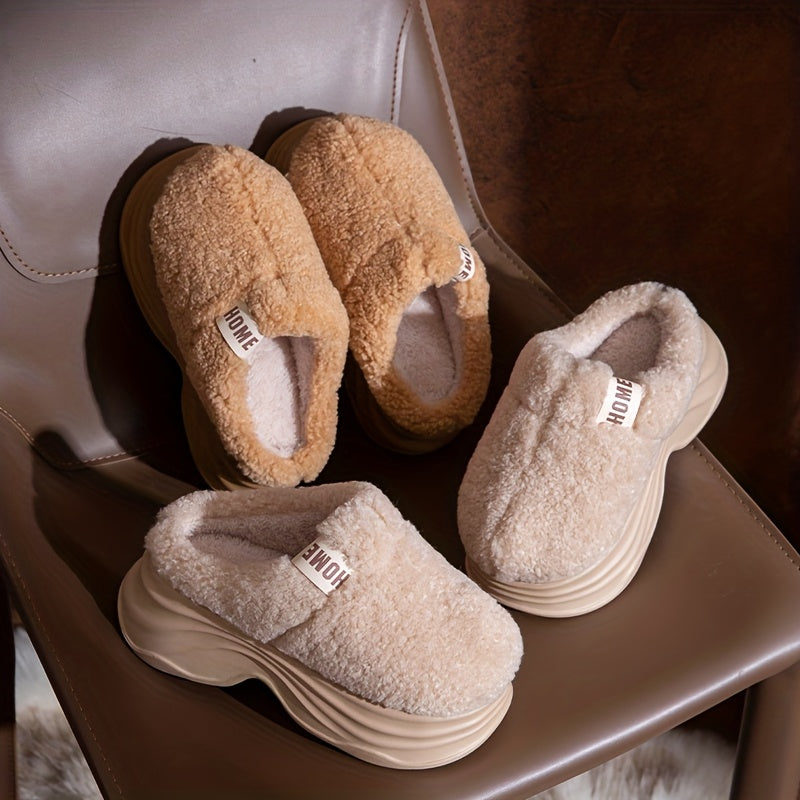 Plush Winter Slippers