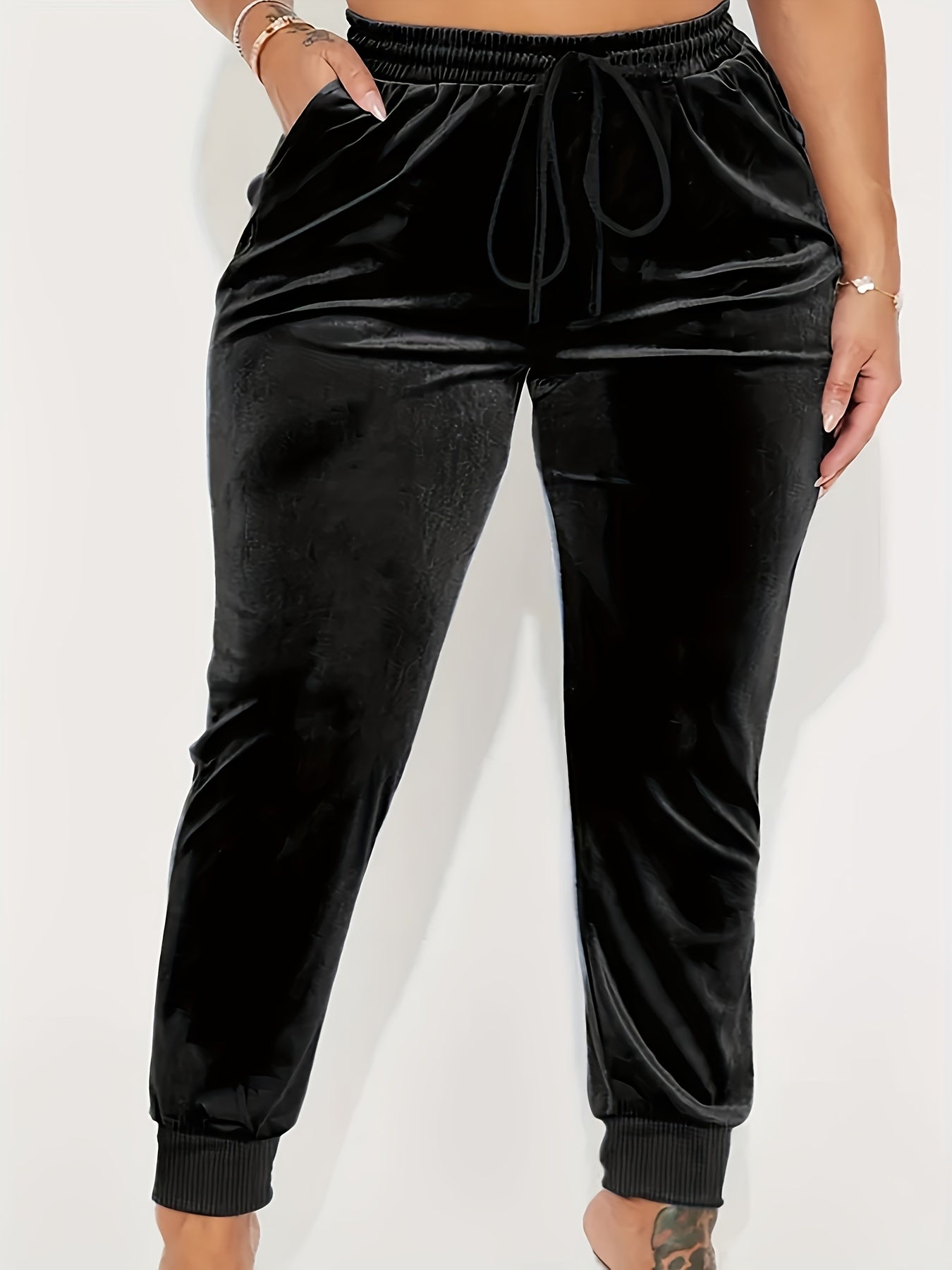 Solid Color Sports Pants