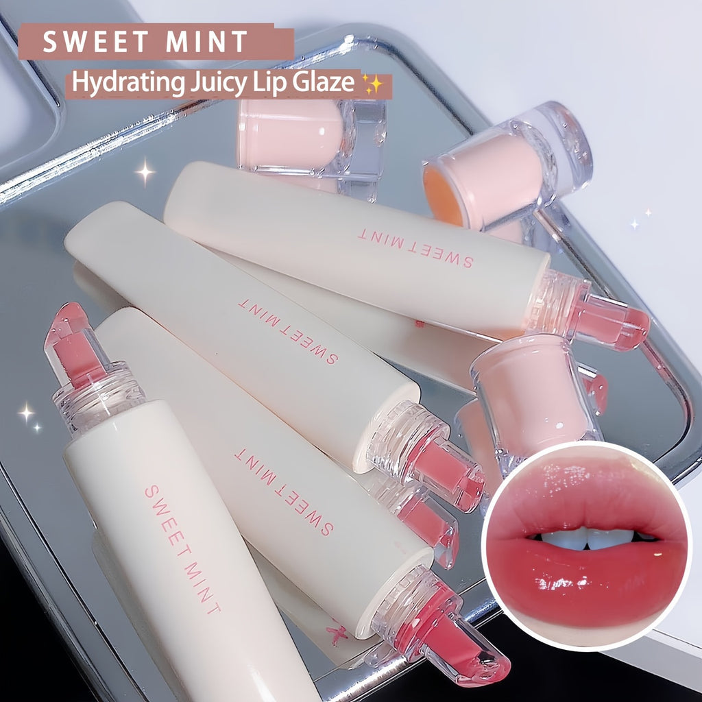 4-Pack Sweet Mint Lip Oil Set