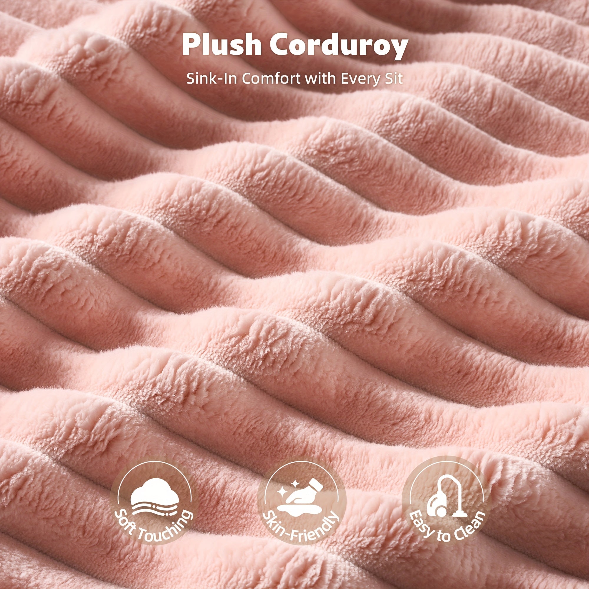 Oversized O-Shape Luxurious Modular Boneless Couch