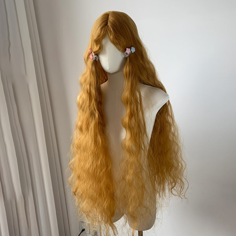 Long Curly Wool Wig