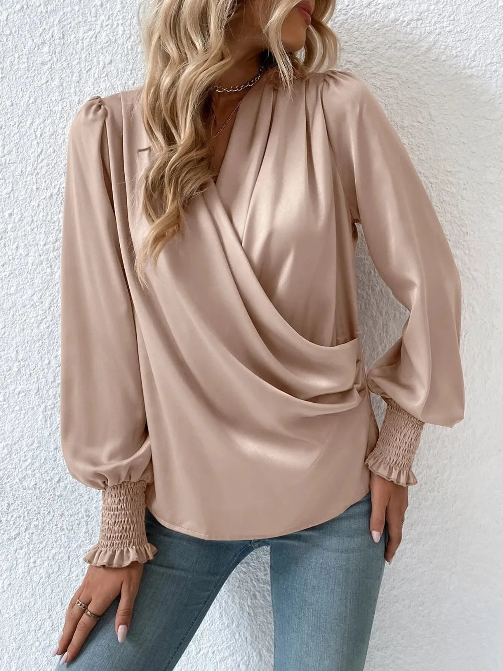 Susie's Lantern Sleeve Blouse