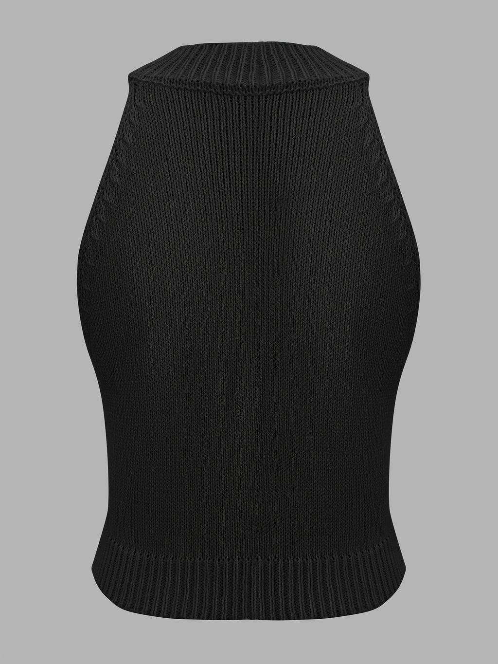 Women'S Fruit Print Cropped Tank Top - Casual & Stylish Round Neck Vest with Tropical Design, Perfect for Summer Streetwear, Summer Tank Tops