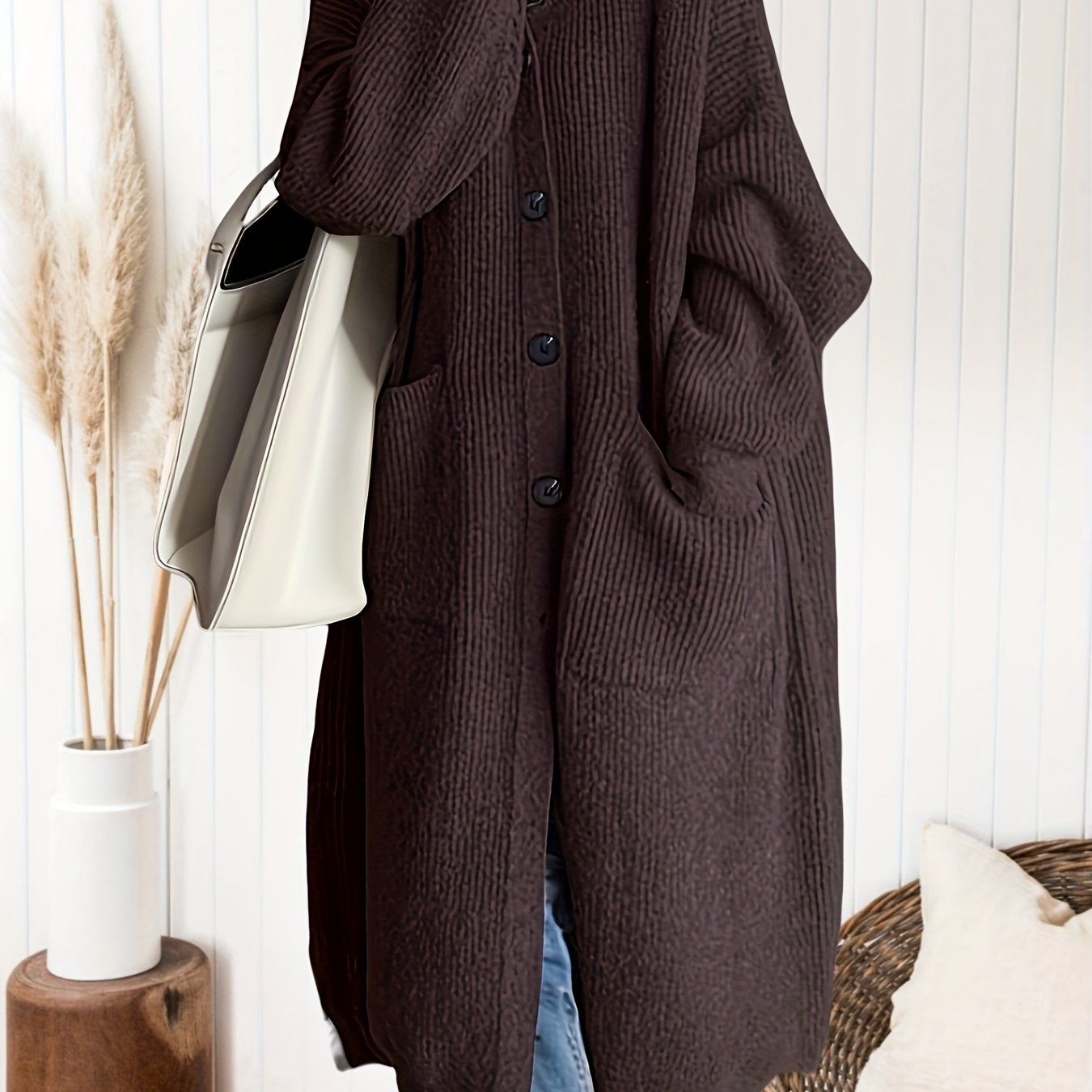 Warm Long Cardigan