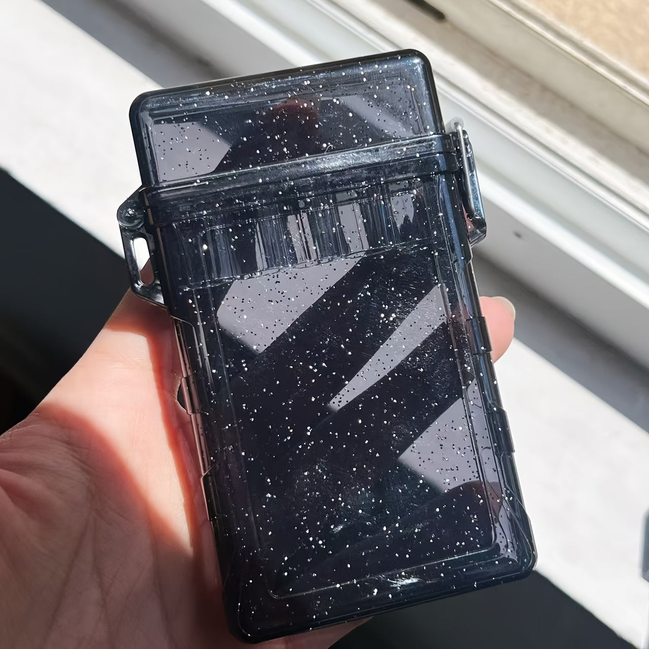 Black Smoke Case King Size Pre-Roll Cone Holder Case