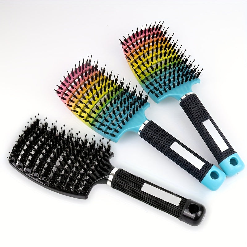 Curved Vented Professional Detangling Hair Brush