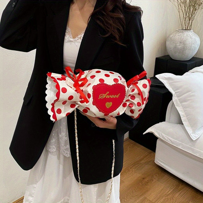 Cute Candy-Shaped Mini Crossbody Bag