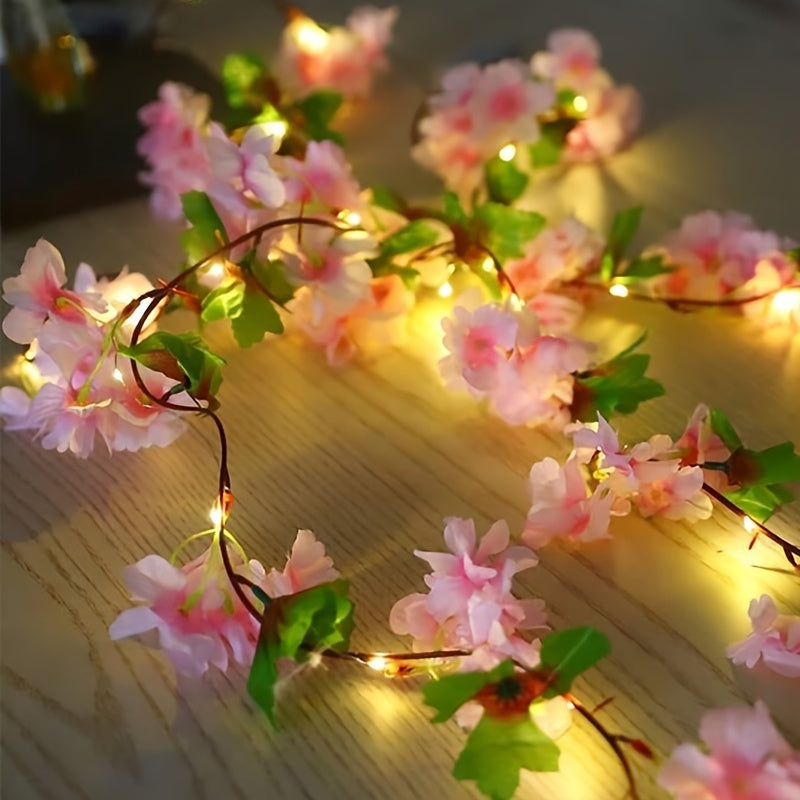 Contemporary Cherry Blossom Fairy String Lights