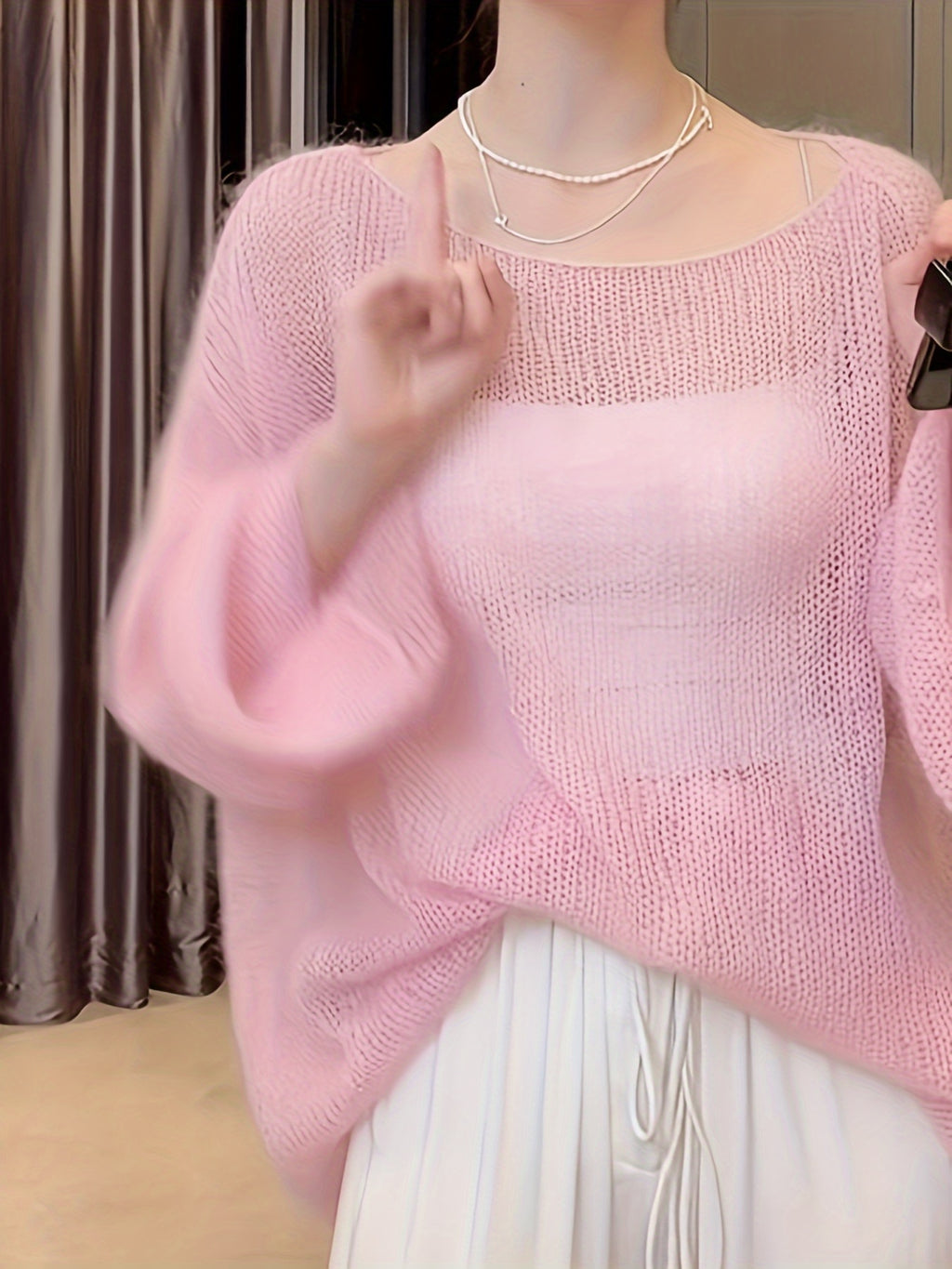 Lightweight Knit Sweater