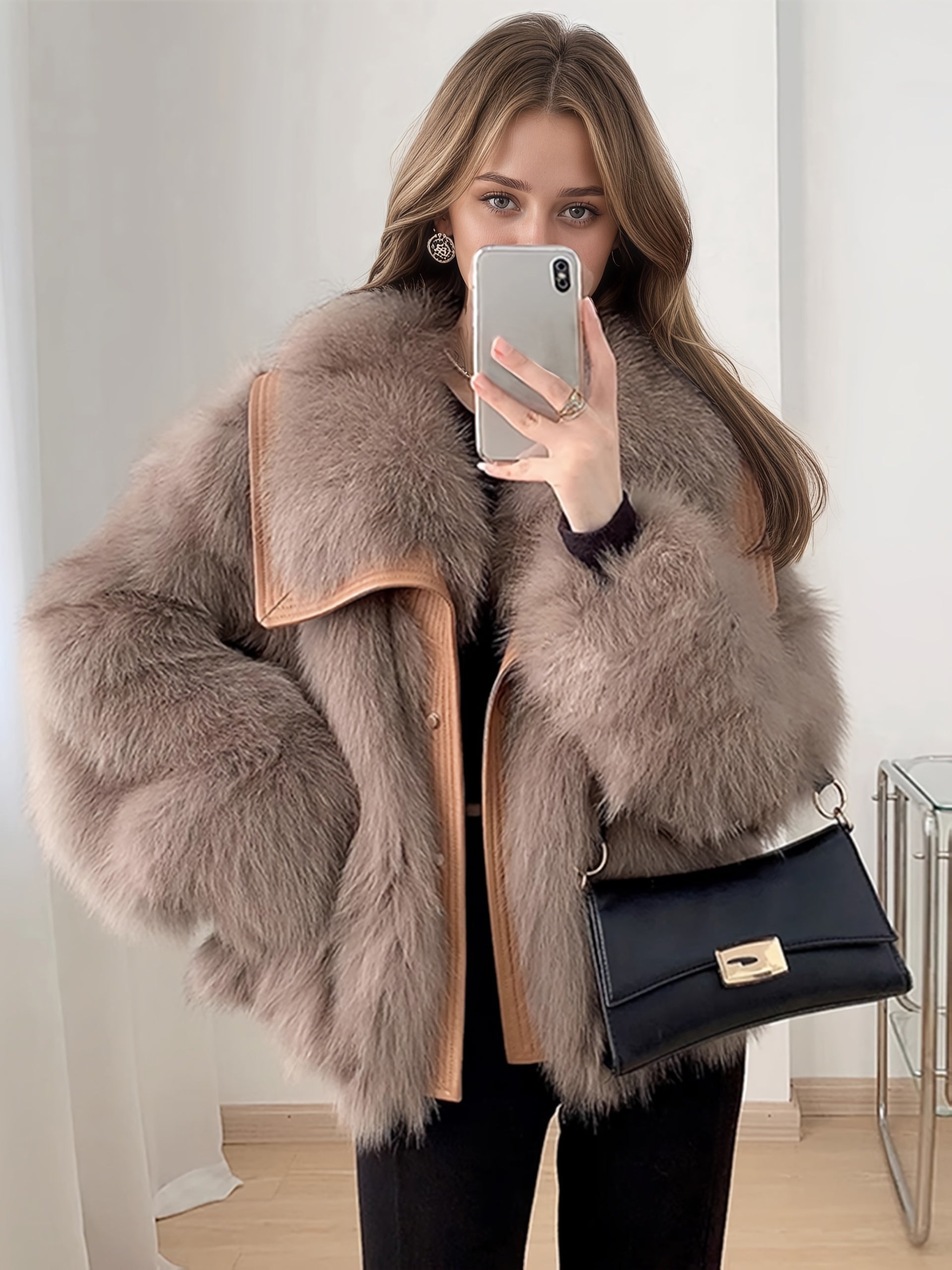 Faux Fur Coat
