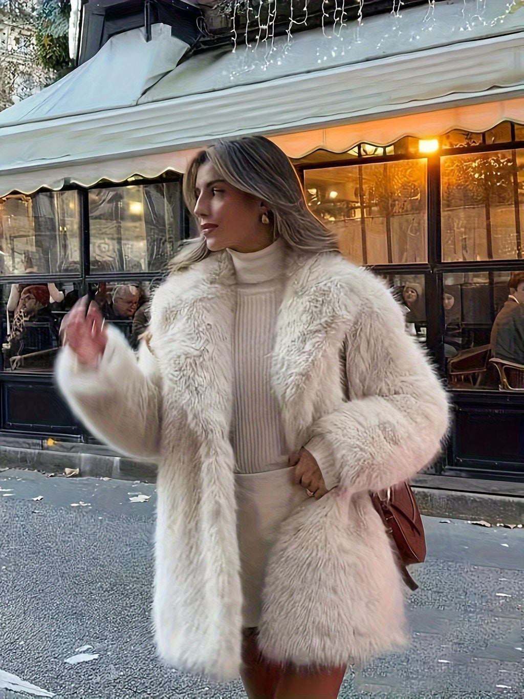 Faux Fur Coat