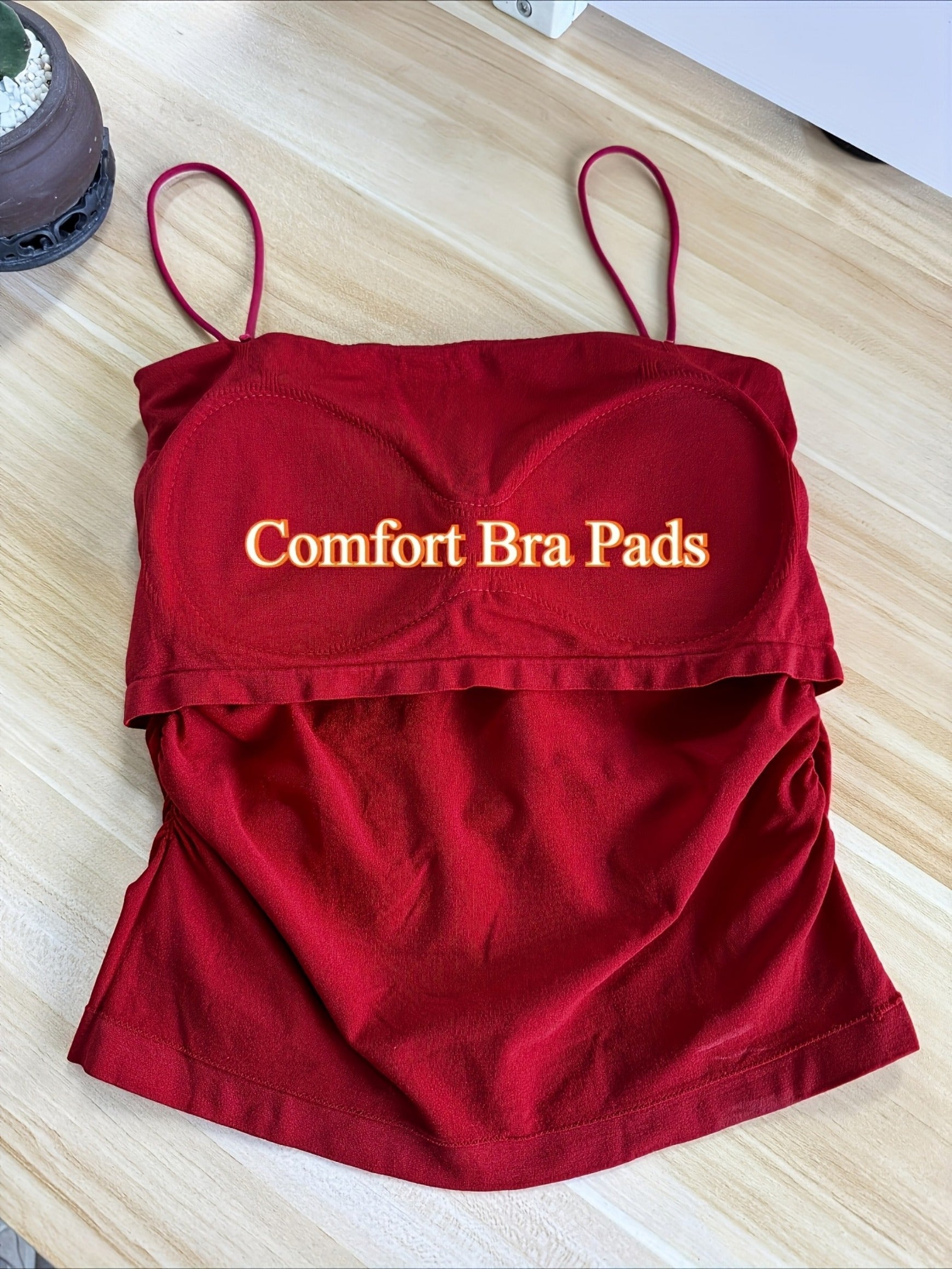 {4pcs} Elegant Spaghetti Strap Camisole Set