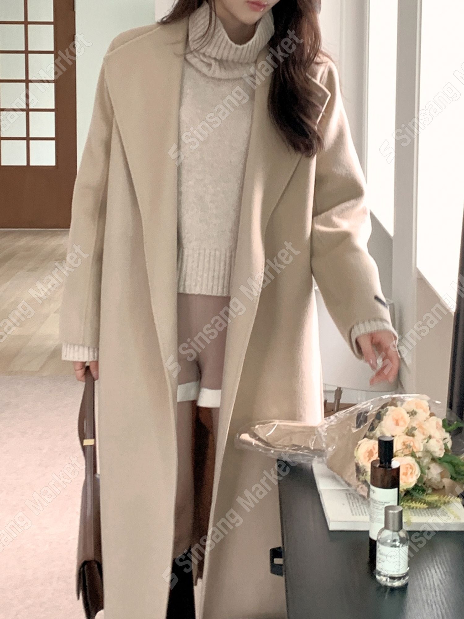 Bronze crop turtleneck FW