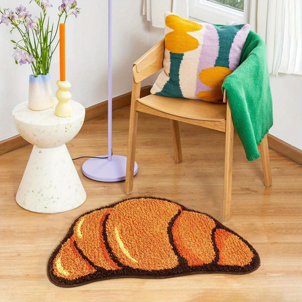 Croissant-Shaped Area Mat