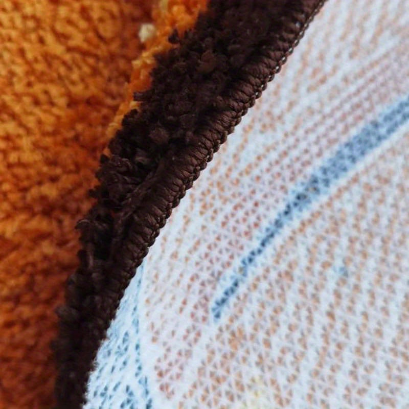 Croissant-Shaped Area Mat