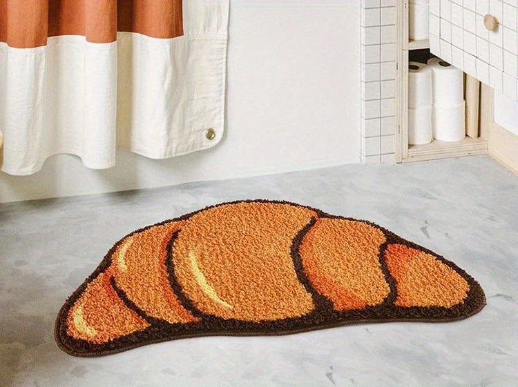 Croissant-Shaped Area Mat