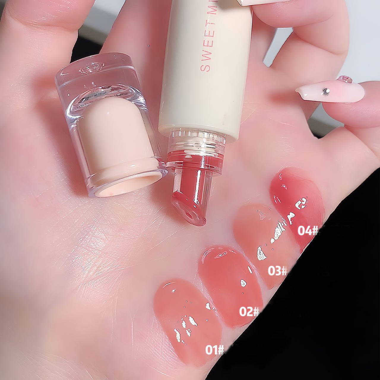 4-Pack Sweet Mint Lip Oil Set