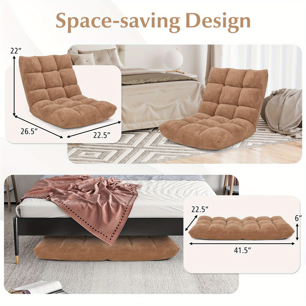 Floor Chair with Back Support