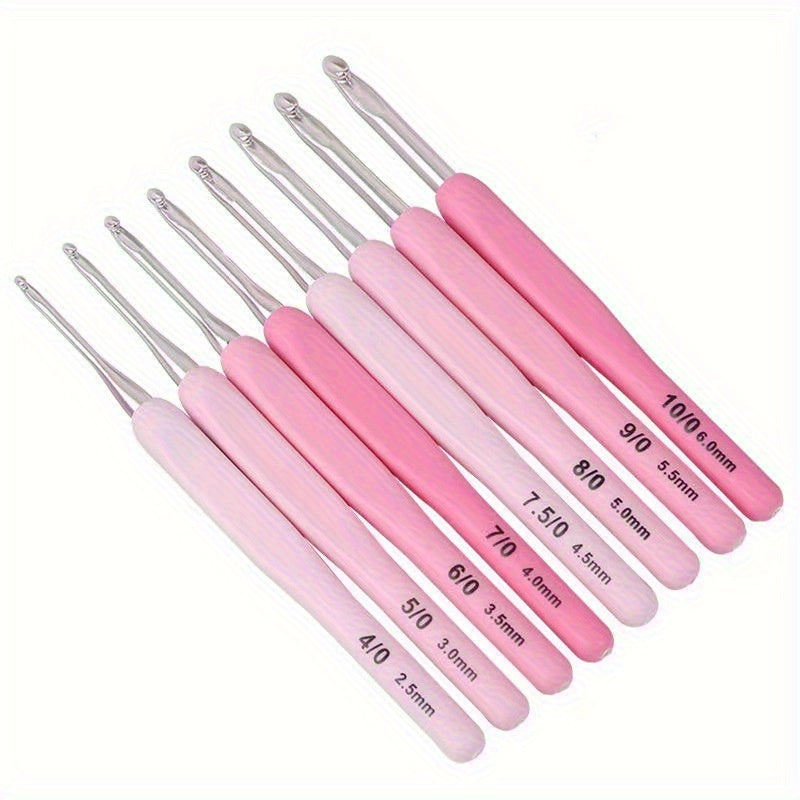 {8pcs} Crochet Hook Set